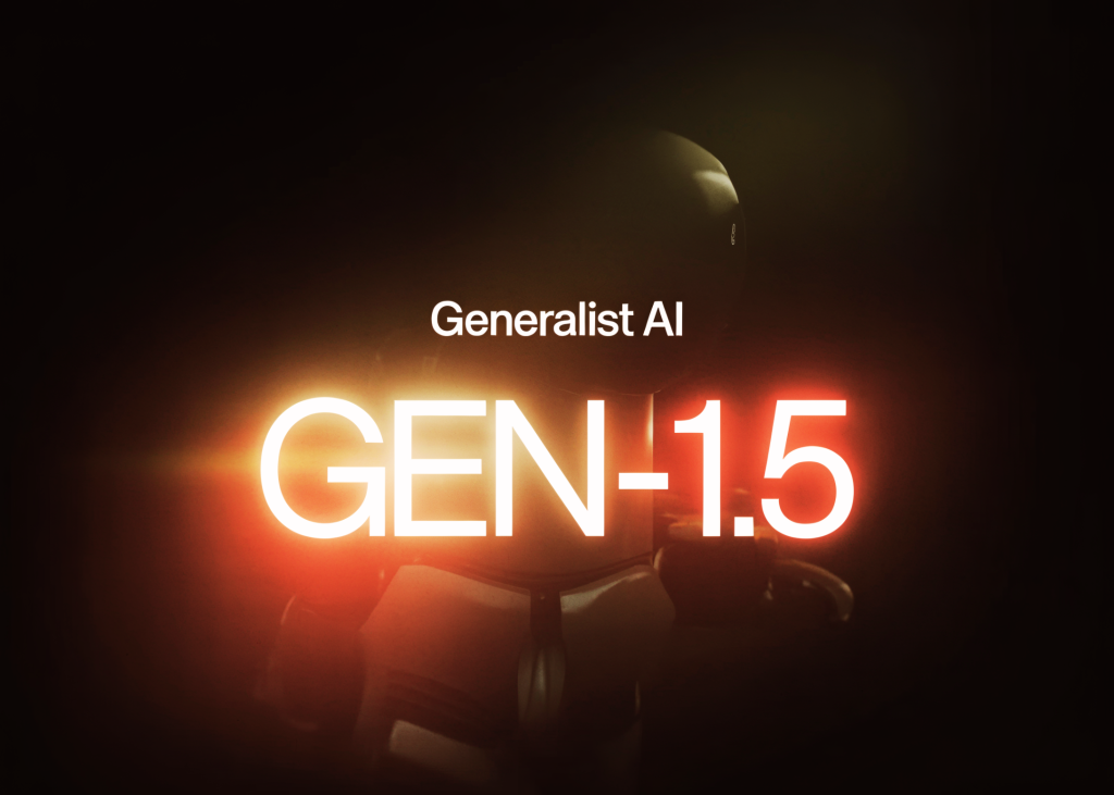 Generalist AI’s GEN-1.5 Learns Robot Tasks From One Demo