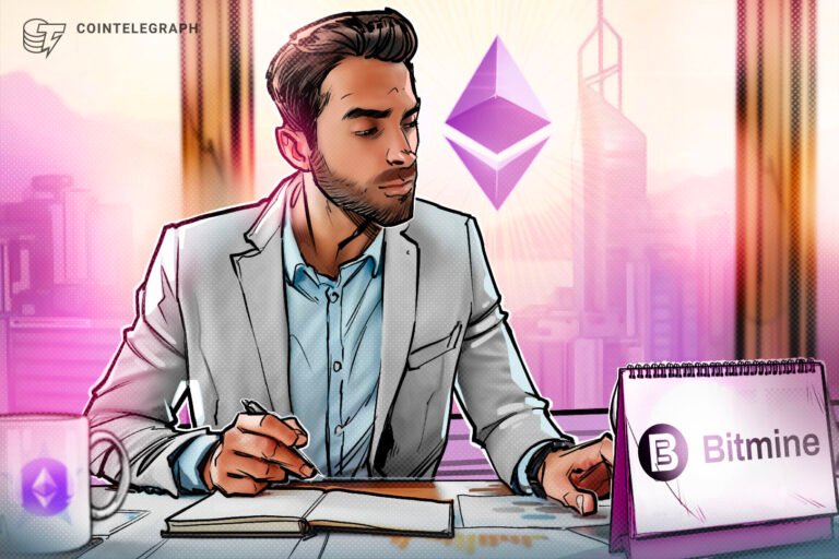 Bitmine Nears 5% of ETH Supply Amid $8.4B Paper Loss